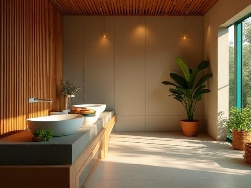 Receptie van Zilt & Zen Wellness met warme houten accenten
